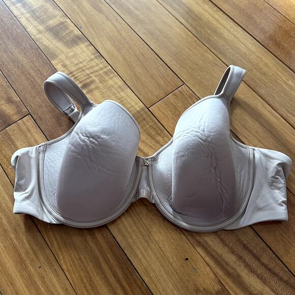 ThirdLove Beige 24/7 Memory Foam Full Coverage Bra Size 42C - Picture 2 of 6